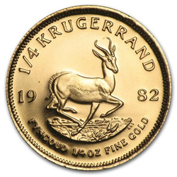 Krugerrand 1/4 uncji Złota 1982