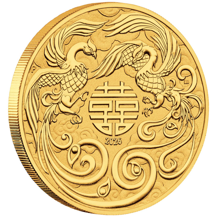 Chinese Myths and Legends: Double Phoenix 1 uncja Złota 2026