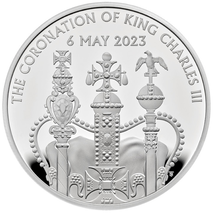The Coronation of His Majesty King Charles III £5 Silver 2023 Proof
