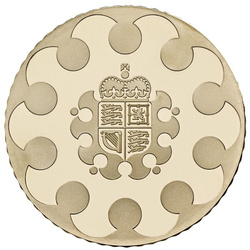 Zestaw 5 monet Wielka Brytania Miedzionikiel 2023 Premium Proof Commemorative Coin