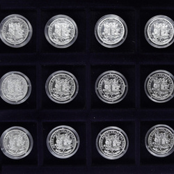 Medalla Aleatoria “Santos Más Importantes de la Iglesia” 10 g Plata 2020