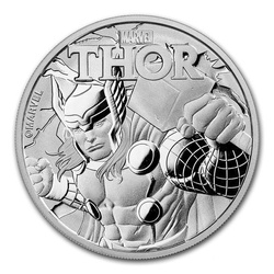 Tuvalu: Marvel - Thor 1 uncja Srebra 2018