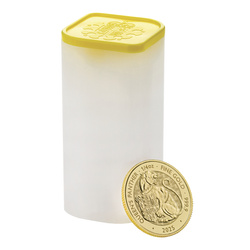 Las bestias reales de los Tudor: La Pantera de la Reina 1/4 oz Oro 2025