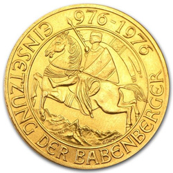 1976 Austria 1000 Schilling Stan 1-