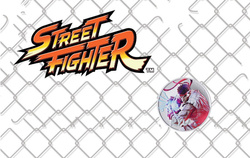 Tuvalu: Street Fighter - Ryu colorato 1 oncia d'argento 2022 (moneta in cartoncino)