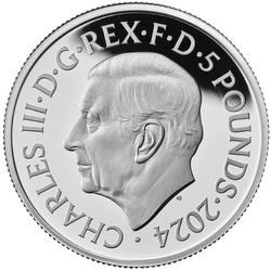 George Michael 2 oz Silver 2024 Proof