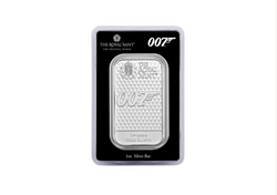 Lingotto James Bond Diamonds Are Forever 1 oncia d'argento (in certipack)