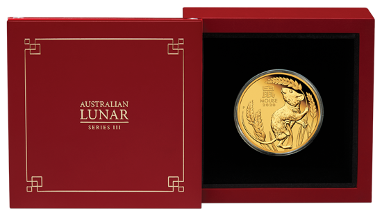 Lunar III: Año del Ratón 1 oz Oro 2020 Proof