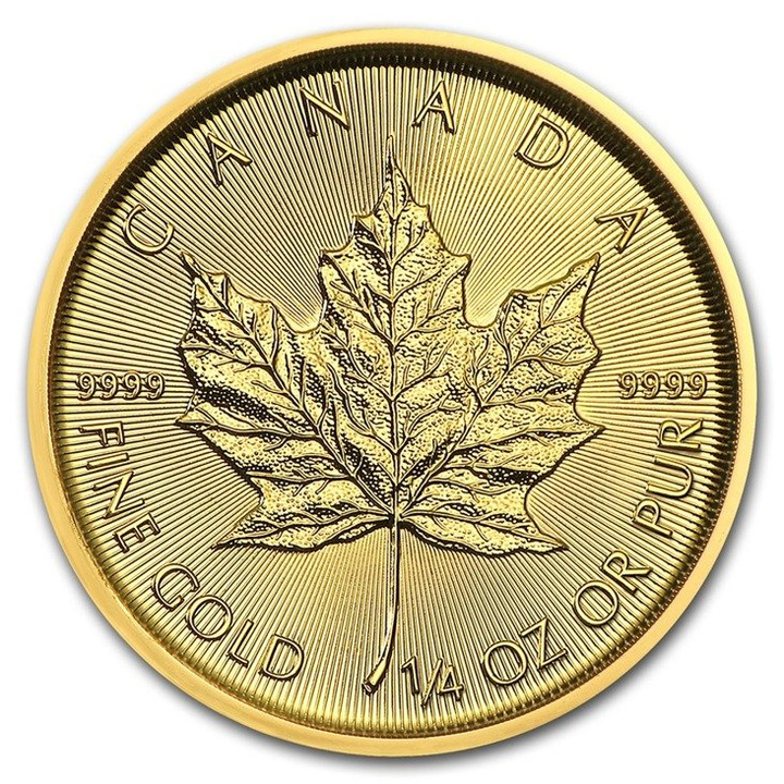 Maple Leaf 1/4 oz Gold 2018