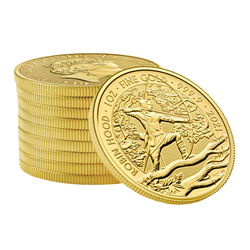 Mitos y Leyendas: Robin Hood 1 oz Oro 2021