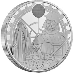 Star Wars: Darth Vader & Emperor Palpatine 5 oz Silver 2023 Proof 