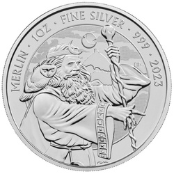 Myths & Legends: Merlin 1 oz Silver 2023 