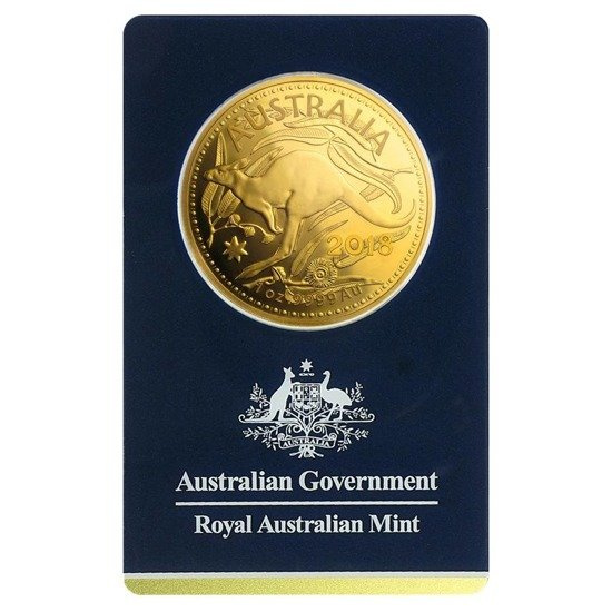 Kangourou australien 1 once d'or 2018 Royal Australian Mint
