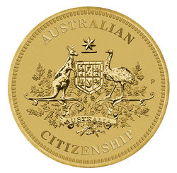 Australijskie Obywatelstwo 13,5 grama Brązu Aluminiowego 2021
