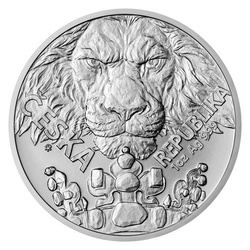 Zestaw 2 monet Niue: Czech Lion and Slovakia Eagle 2 x 1 uncja Srebra 2023