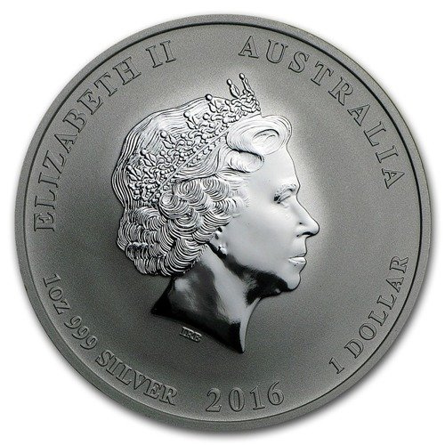 Rok Małpy (Year of the Monkey) 1 Uncja Srebra Privy Lion