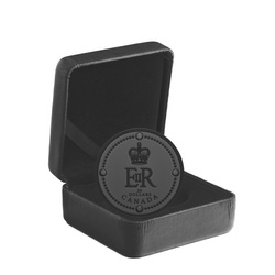 Canadá: Queen Elizabeth II's Royal Cypher $20 Plata 2022 Rodio Negro Mate Proof
