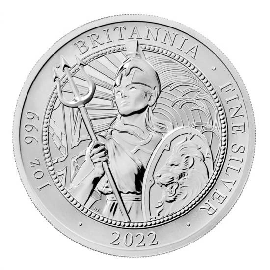 Zestaw 2 monet Britannia Srebro 2022 Proof