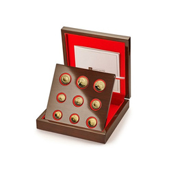 100 lat złotego - a set of gold coins from the National Bank of Poland