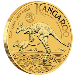 Kangourou d'Australie 1/4 d'once d'or 2026