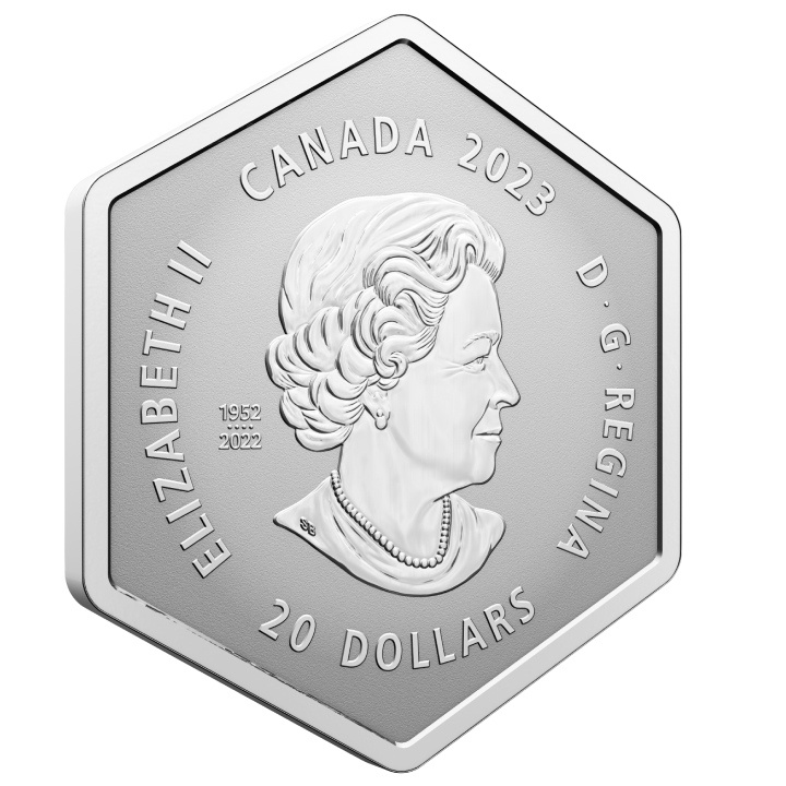 Canada: Snowflake $20 Silver 2023 Reverse Proof