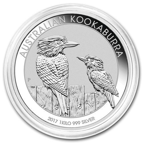 Kookaburra 1000 gram Silber 2017