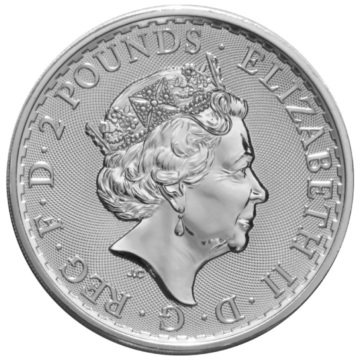 Britannia 1 uncja Srebra 2017 20th Anniversary Privy NGC Gem Uncirculated First Day of Issue USZKODZONY SLAB