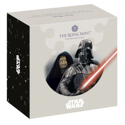 Star Wars : Dark Vador et l'Empereur Palpatine 1/4 once d'or 2023 Proof
