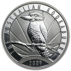 Kookaburra 1 uncja Srebra 2009