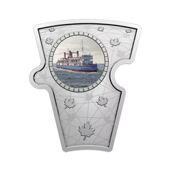 Canadá: Collage Canadiense coloreado 14 monedas puzzle de plata 2022 Proof