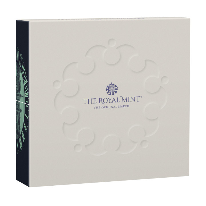 350 Years of the Royal Observatory, Greenwich £2 pozlacené stříbro 2025 Proof Piedfort