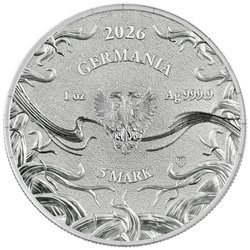 Germania Mint : Norns – Werdanda 1 once d’Argent 2026