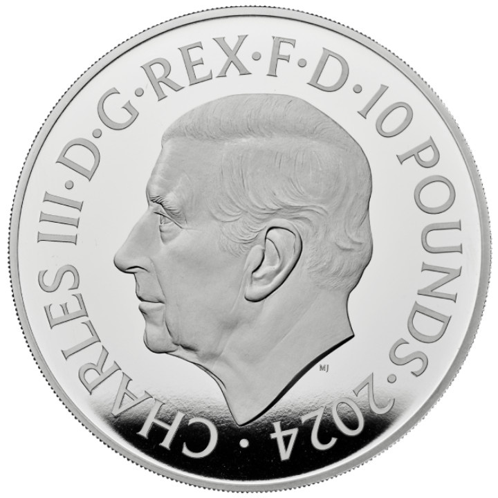 III. Károly király koronázása 1/40 uncia arany 2023 Proof