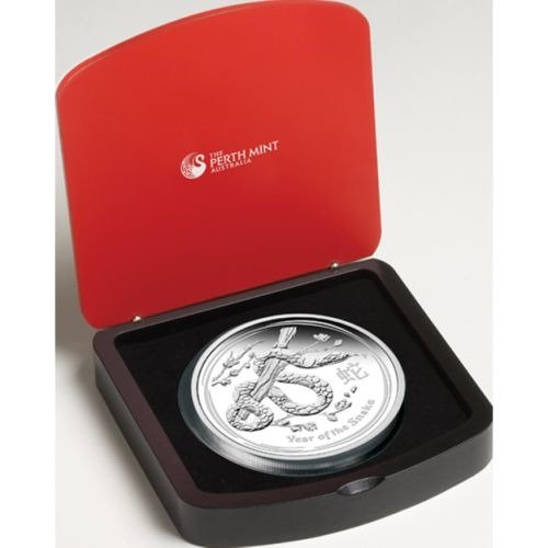 Lunar II: Año de la Serpiente 1 oz Plata PROOF