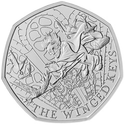 Harry Potter: Winged Keys 50p Miedzionikiel 2024
