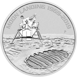 Anniversary of the Moon Landing 1 oz Silber 2019