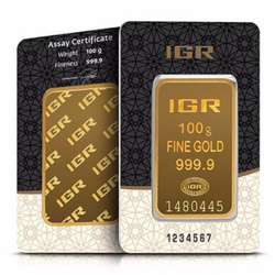 Sztabka Złota 100g IGR
