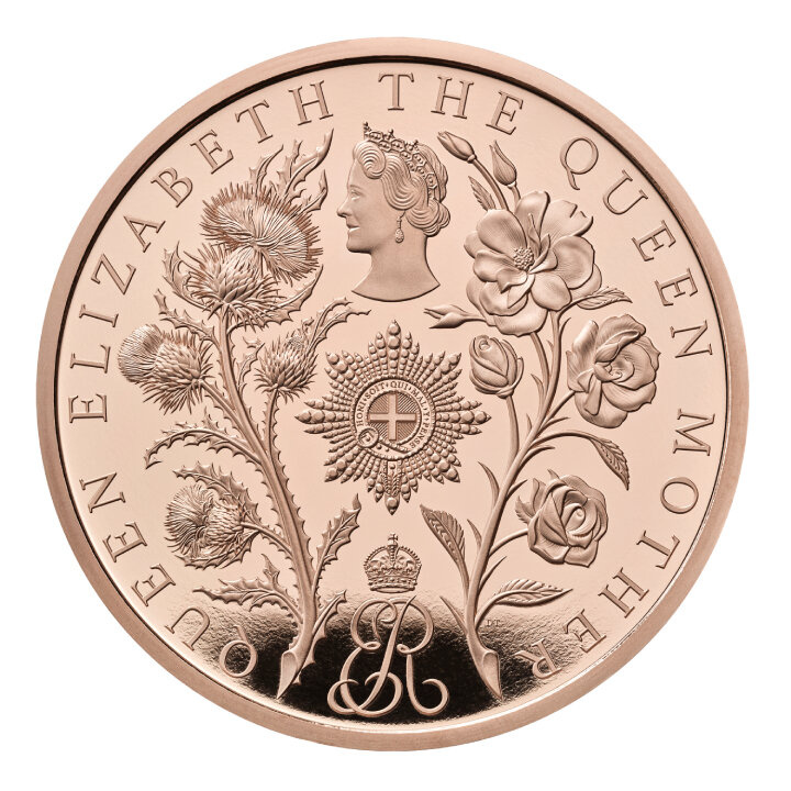 Set of 5 United Kingdom Gold 2025 Proof Commemorative Coin