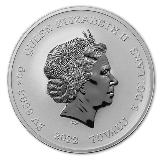 Tuvalu: Dioses del Olimpo - Hera 5 oz Plata 2022