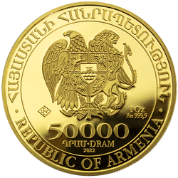 Noah's Ark 1 oz Gold 2022