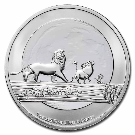 Niue: Disney Lion King Hakuna Matata 1 uncja Srebra 2021