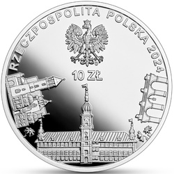 In Poland I believe - Poland free and sovereign colored 10 zloty Silver 2024 Proof