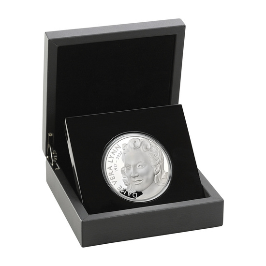 Celebrating the Life and Legacy of Dame Vera Lynn 5 oz Silver 2022 Proof