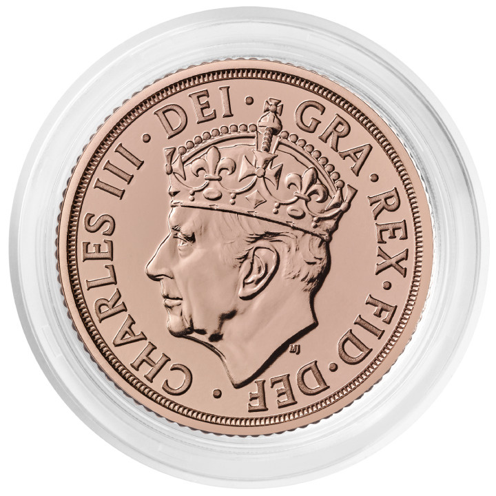 Great Britain: The Coronation Sovereign 2023 Gold Coin