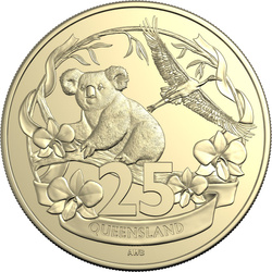 Satz von 7 Aluminium-Bronze-Münzen 125 Years of Federation 2026