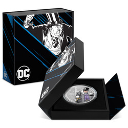 Niue: DC Villains - The Penguin coloreado 1 oz Plata 2023 Proof