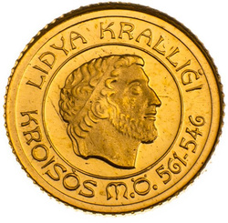 Krezus 1/25 oz Gold 1997