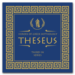 Niue: A görög mitológia hősei – Theseus 1 uncia ezüst 2024 antikolt érme