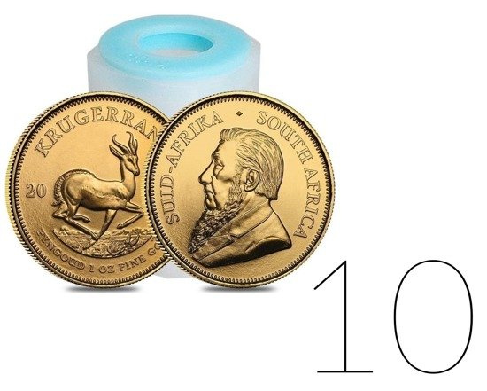 Krugerrand 1 oz Gold Investment Sets 10 Pc.