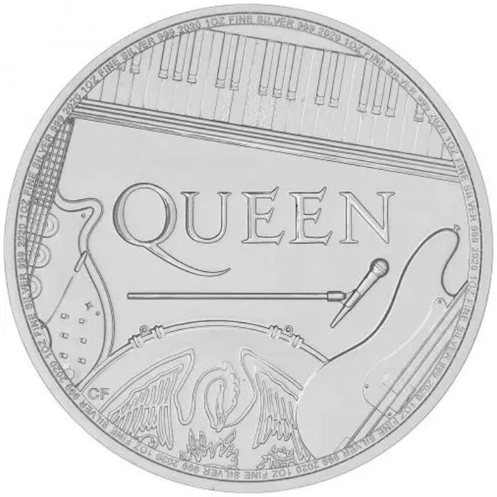 Queen 1 oz Silver 2020